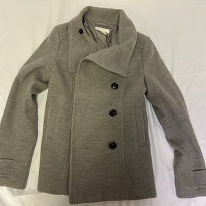 H&M Pea Coat Gray Size 4